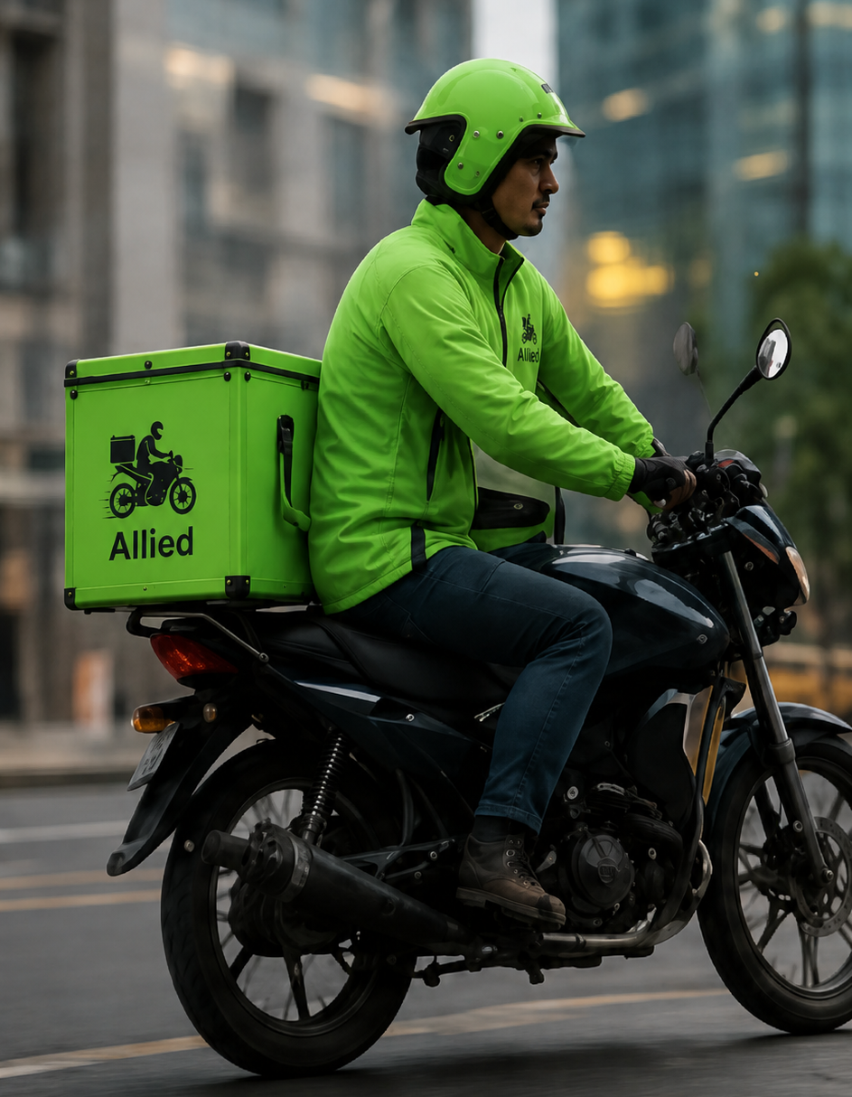 Allied Delivery Rider